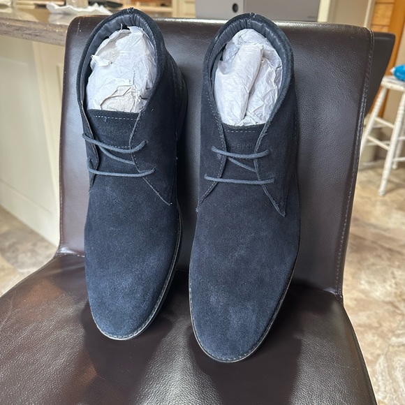 SuperDry Chukka Boots - Size 11 - Navy Blue - Picture 2 of 3